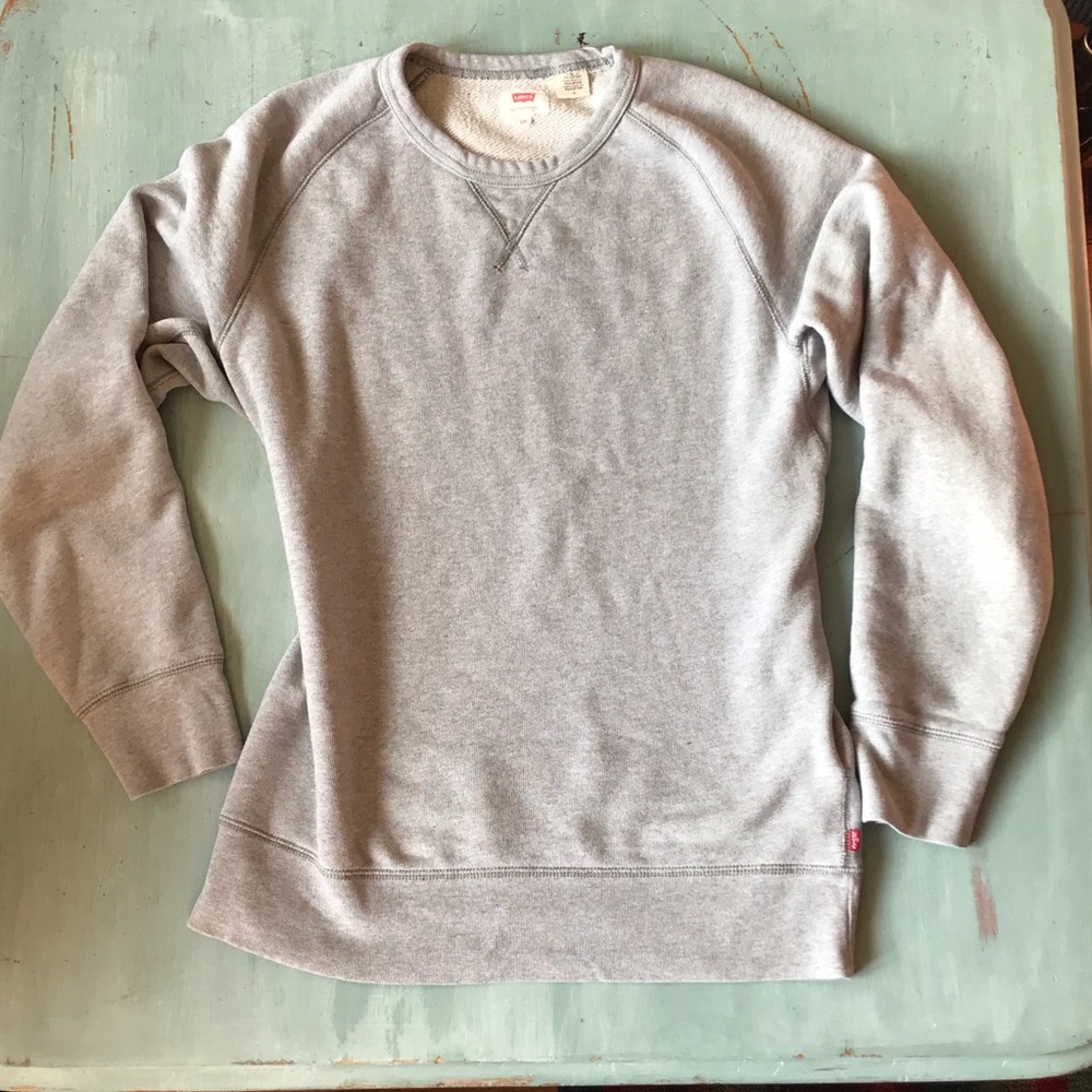 Vintage Levi’s Grey crew neck cotton sweatshirt - Picture 5 of 7